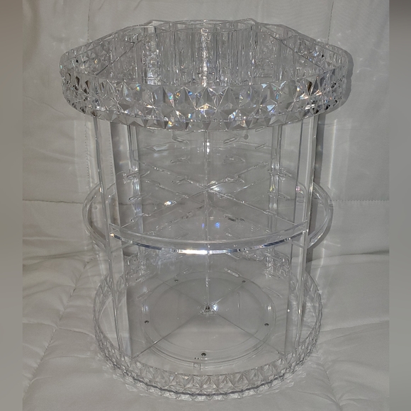 Bellapelle 360° Rotating Makeup Organizer Clear - Picture 6 of 10